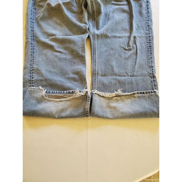 Nautica Jeans Men's Medium Blue Regular Straight Denim‎ Casual 42x30 Well Worn - Picture 10 of 10